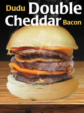 Dudu Double Cheddar Bacon